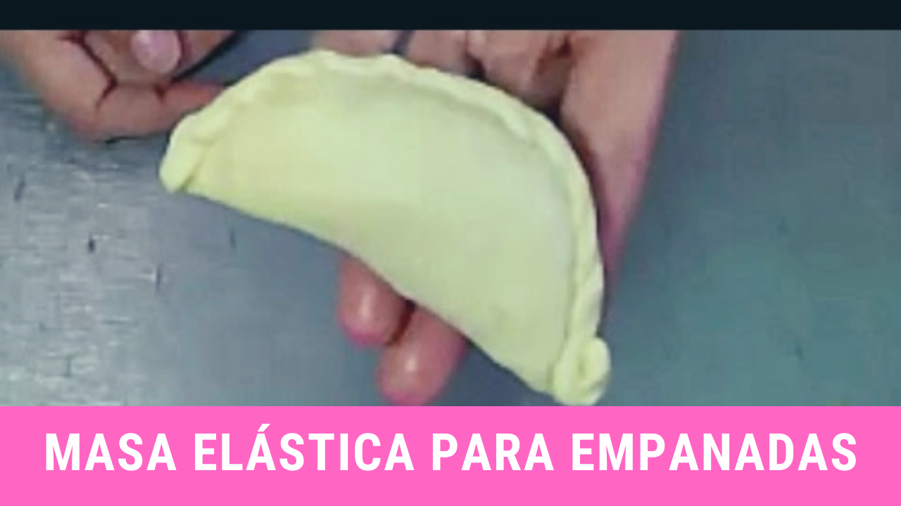 Masa elástica para empanadas